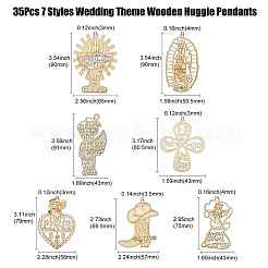 35 шт.&nbsp;WOOD-CJ0002-07