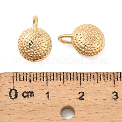 Латунные полукруглые серьги-манжеты&nbsp;KK-C130-09G