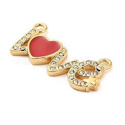 Подвески из нержавеющей стали 304 с кристаллами и стразами STAS-P385-06G