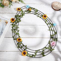 2 Stück Pflanzenstützen aus Eisen.&nbsp;DIY-SP0006-98B