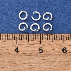 Messing Open Ringe springen&nbsp;KK-G604-08S-15