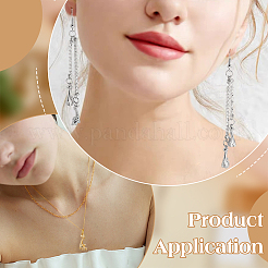 8шт 2 цвета латунные микропаве прозрачные кубические циркониевые подвески KK-BC0014-84