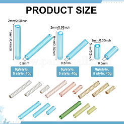 120 г 15 вида стеклянных бусин&nbsp;SEED-PH0002-60A
