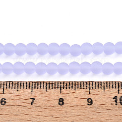 Прозрачные стеклянные бусины GLAA-T032-T4mm-MD01