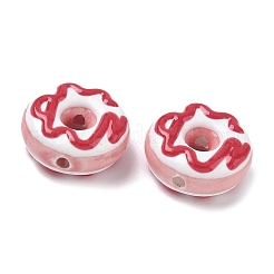 Фарфоровые эмалевые бусины ручной работы PORC-K003-09