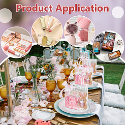 16 шт. пластиковые подарочные пакеты с бантом OCOR-BC0008-79