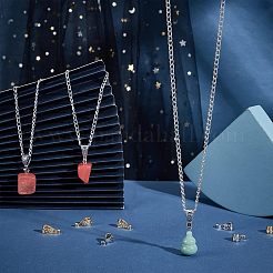 40 шт. 2-х цветные дужки из нержавеющей стали 304 STAS-UN0026-70