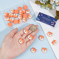 Подвески из непрозрачной смолы 30 шт.&nbsp;RESI-SC0003-35