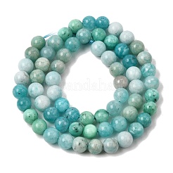 Rangs de perles d'amazonite naturelle à dégradé&nbsp;GG-CBA54CC-C01-6mm