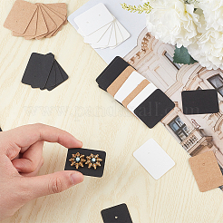 300 шт. 3-х цветные бумажные карточки для демонстрации украшений и сережек CDIS-SP0001-07