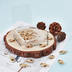 20 шт. застежки-клешни в форме сердца из сплава в тибетском стиле KK-BBC0001-07