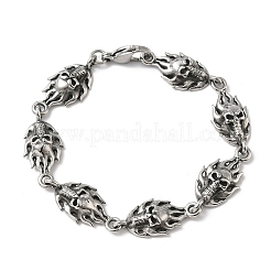 Браслеты-цепочки из нержавеющей стали 304 для мужчин и женщин&nbsp;BJEW-D385-04AS