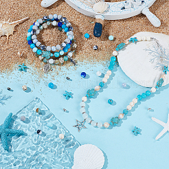 Наборы для самостоятельного изготовления браслетов на морскую тематику&nbsp;DIY-PH0031-41