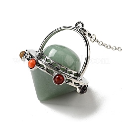 Конусные маятники из природных и синтетических драгоценных камней G-G860-05P