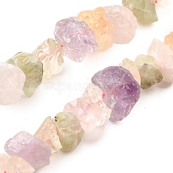 Нити бусин из натурального аметиста G-I283-F22