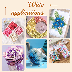 1 набор двухцветной флуоресцентной бумаги для оригами «Звезда удачи» DIY-CP0010-79A