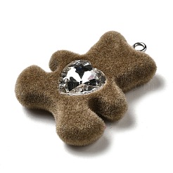 Кулоны из флокированной смолы&nbsp;LS-RESI-E059-02A