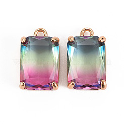 Стеклянные подвески градиентного цвета GLAA-S193-008-A03