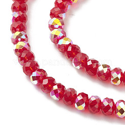 Гальванизируйте прозрачное стекло бисер нитей&nbsp;EGLA-K015-01B