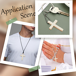 50шт деревянные подвески WOOD-SC0001-69