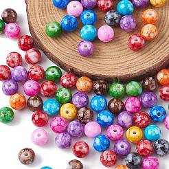 Краска для запекания непрозрачные акриловые бусины MACR-YW0002-89