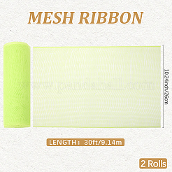 10 ярд пластиковой упаковочной сетчатой бумаги DIY-WH20032-07A