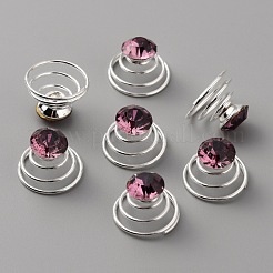 Модная железная спиральная заколка для волос OHAR-WH0021-15A