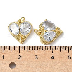 Латунные микро проложить кубического циркония подвески KK-Q068-60G