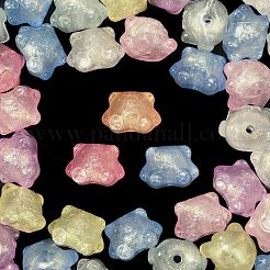 Светящиеся прозрачные акриловые бусины OACR-B031-19