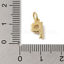 Покрытие стойки латунь с подвесками из АБС-пластика с имитацией жемчуга KK-B092-30P-G