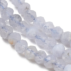 Натуральный голубой кружевной агат бисер нитей G-D347-B01