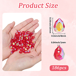 2 нить гальваника стеклянные бусины нити EGLA-PA0001-01B