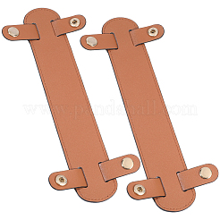 Taschenriemenabdeckungen aus Kunstleder&nbsp;DIY-CL0001-73C