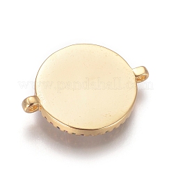 Соединители из латуни с микрочастицами и кубическим цирконием&nbsp;KK-I656-50G-01