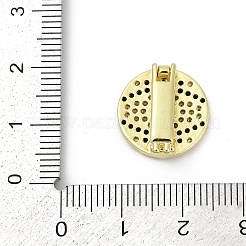 Латунные микро проложить кубического циркония слайд подвески KK-D317-136G