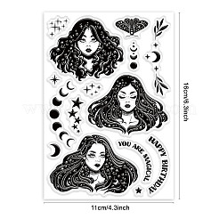 Пластиковые штампы пвх DIY-WH0167-57-0392