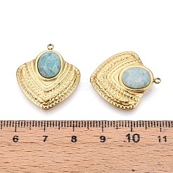 Природные подвески амазонит STAS-N109-193A-G