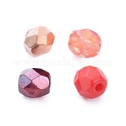 Полированные чешские стеклянные бусины LAMP-D180-16B-01