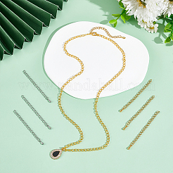 20 шт. 2 стиля удлинитель цепи из нержавеющей стали 304 STAS-UN0060-90