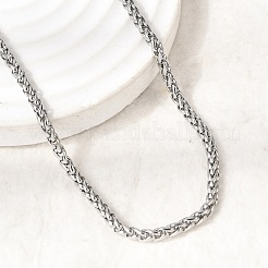 Цепочка из нержавеющей стали 201 толщиной 3 мм&nbsp;NJEW-K302-08P