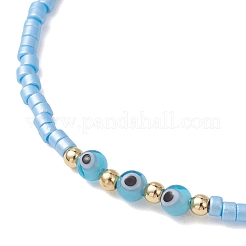 Perline di vetro si estendono bracciali&nbsp;BJEW-MZ00323-01