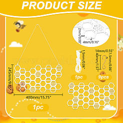 Деревянные выставочные витрины серьги&nbsp;EDIS-WH0022-33
