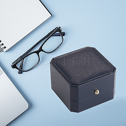 2 шт. подарочные коробки для ожерелий из искусственной кожи LBOX-CL0001-02