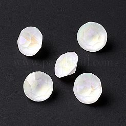 Cabochons strass verre k9 style fluo moka&nbsp;RGLA-J014-B-MI