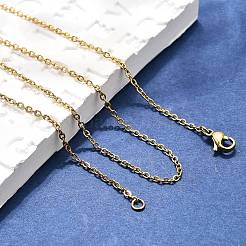 Ожерелья из нержавеющей стали 304 с цепочкой из троса STAS-O053-07G