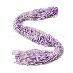 Нити бусин из натурального лавандового аметиста G-Z121-A01-2mm