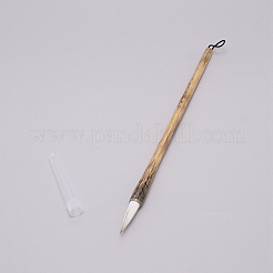 Chinesische kalligraphiepinsel aus bambus&nbsp;AJEW-WH0237-52C