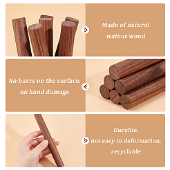 Bastoncini di legno di noce&nbsp;LS-DIY-WH0308-336A