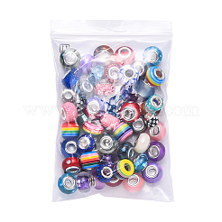 Европейские бусины из акрила FPDL-S015-04B