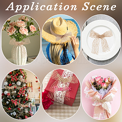 Плетеная лента из мешковины OCOR-WH20006-48